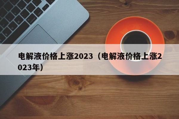 电解液价格上涨2023（电解液价格上涨2023年）