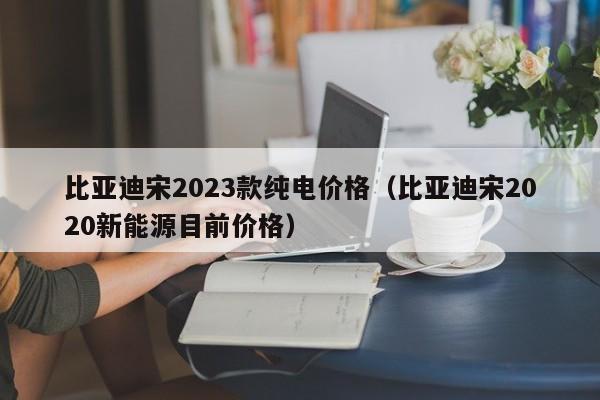 比亚迪宋2023款纯电价格（比亚迪宋2020新能源目前价格）