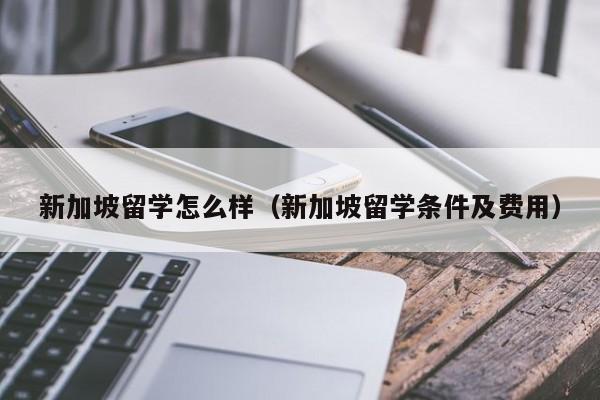 新加坡留学怎么样（新加坡留学条件及费用）