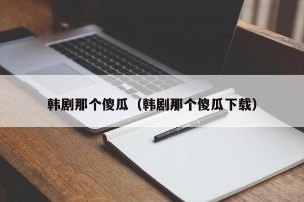 韩剧那个傻瓜（韩剧那个傻瓜下载）