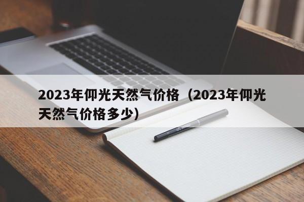 2023年仰光天然气价格（2023年仰光天然气价格多少）